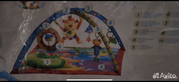 Развивающий коврик tiny love