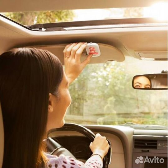 Автомобильное зеркало детское с музыкой и пультом