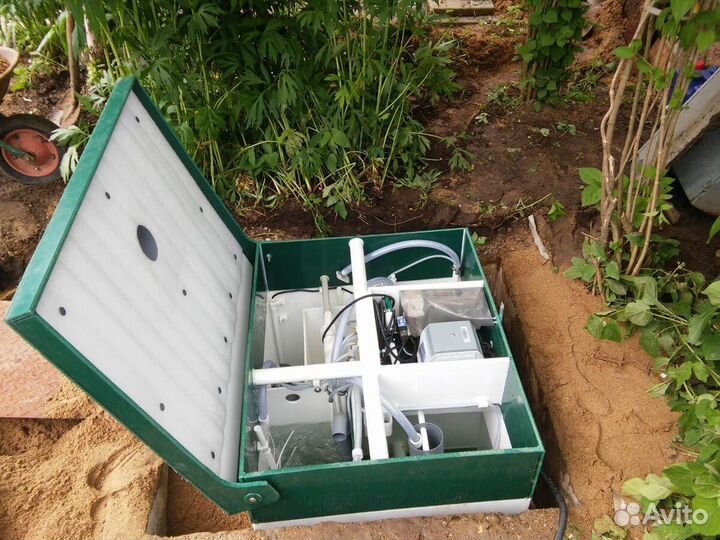 Канализация под ключ для частного дома 4-12 чел