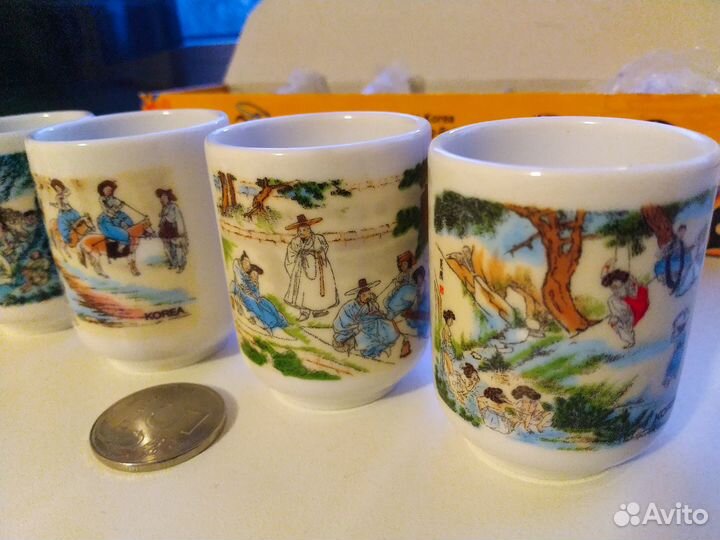 Корейские рюмки (стаканы)