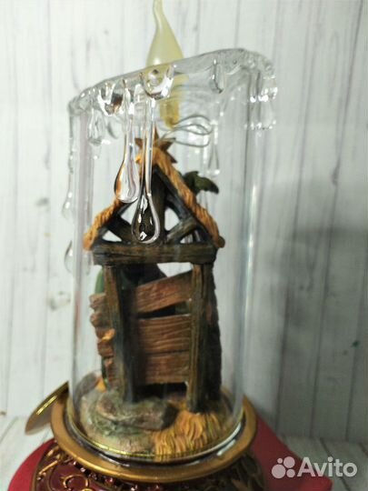 Свеча декоративная. Новый год. Рождество