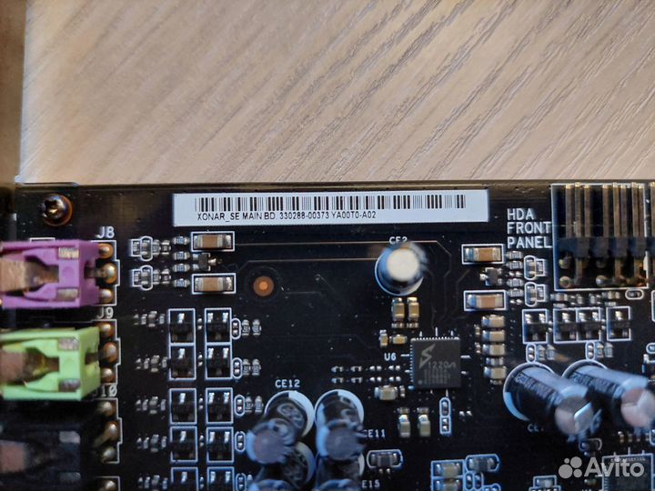Звуковая карта asus Xonar SE