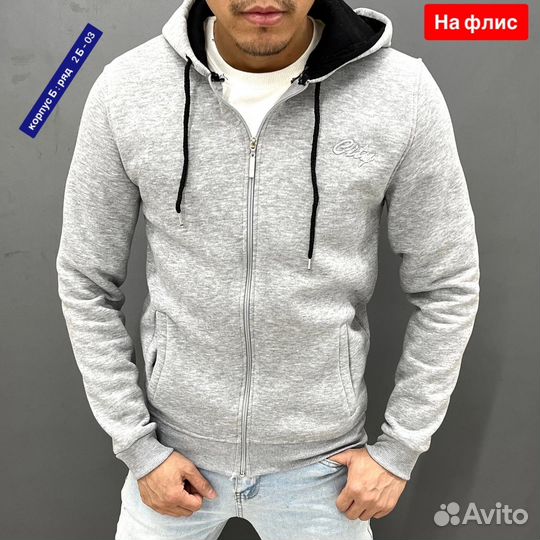 Толстовка мужская с капюшоном