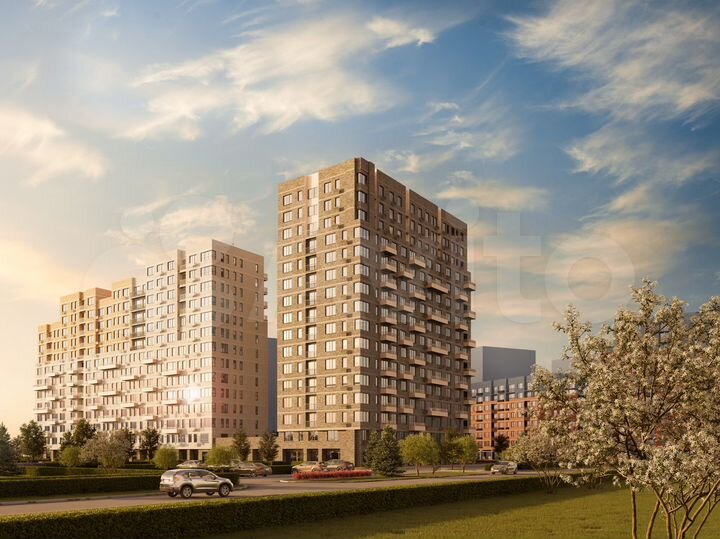 3-к. квартира, 58 м², 11/16 эт.