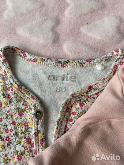 Набор комбинезонов для девочки 74-80