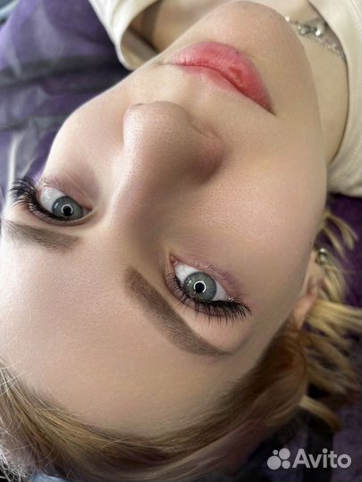 Наращивание ресниц от мастера