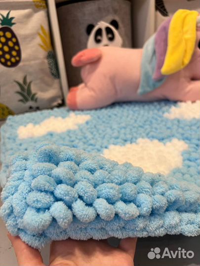 Коврик ручной работы новый