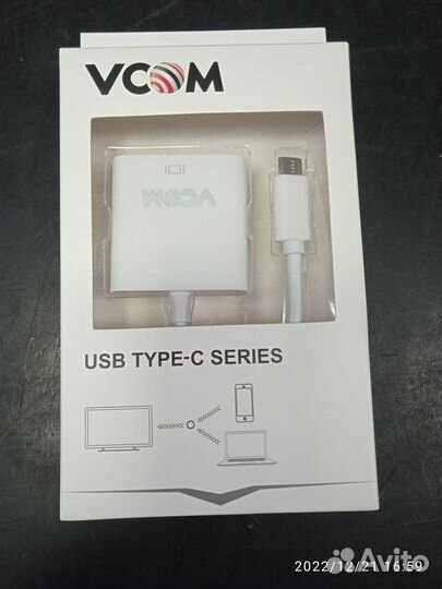 Переходник Type-C / VGA CU421 VCom