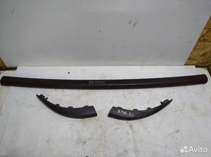 Молдинг заднего бампера Ford Focus 2 2005-2008