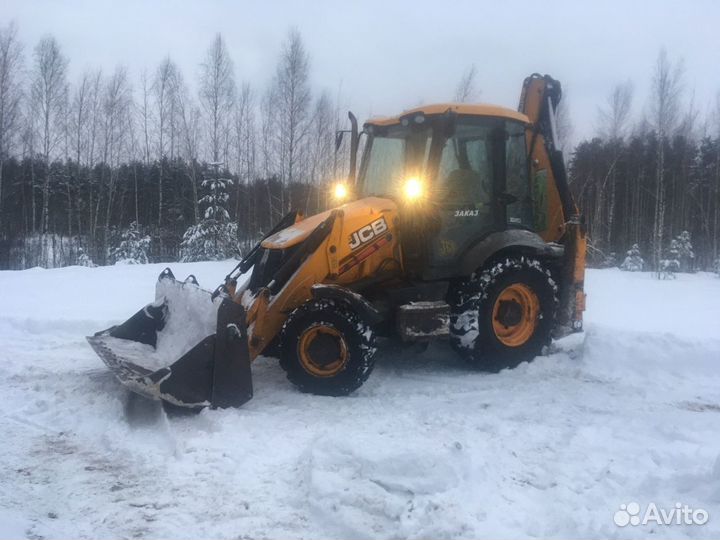 Услуги экскаватора погрузчика jcb