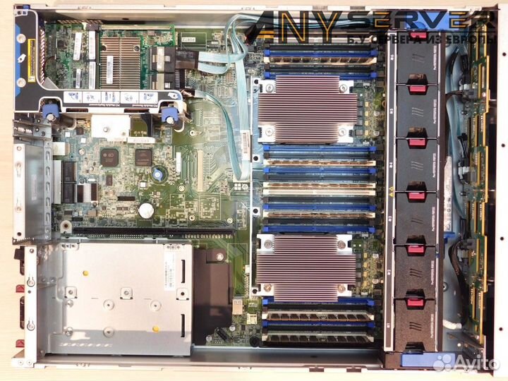 Сервер HP DL380 Gen9 2x E5-2670v3 384Gb P840 12LFF