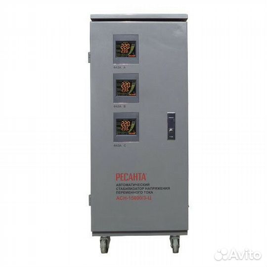 Ресанта асн-15000/3-Ц стабилизаторы напряжения