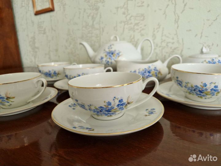 Сервиз чайный Чехословакия