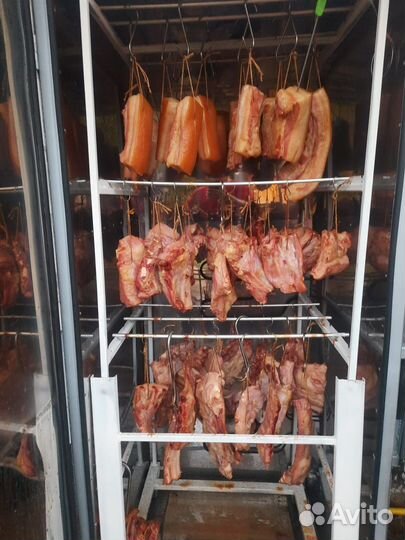 Коптильная камера термо дымовая 100 кг загрузки