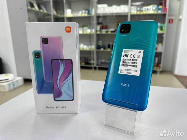 Мобильный телефон Xiaomi Redmi 9C NFC 3/64gb Новый