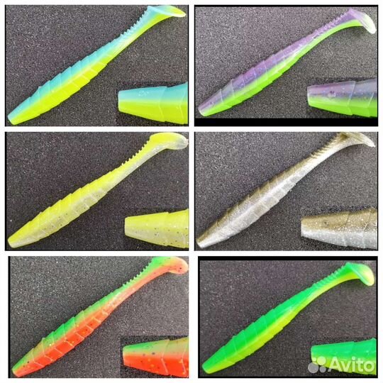 Силиконовые приманки Frapp Geko (Реплика)