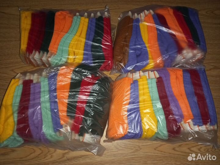 Варежки детские, р.10,12,14