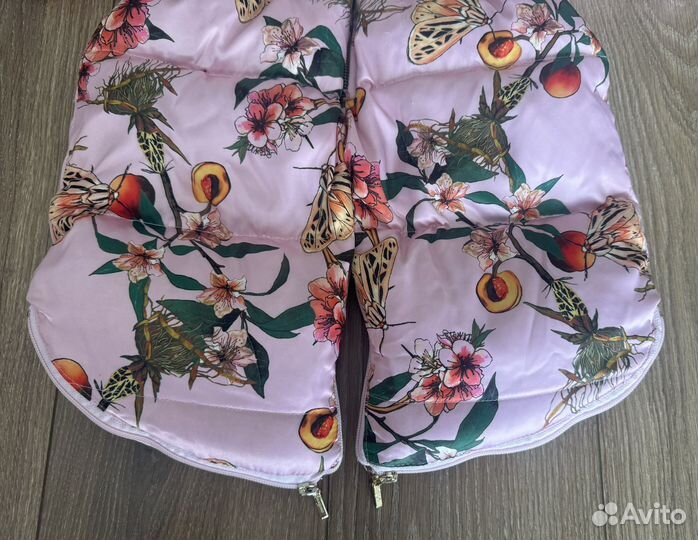 Конверт -комбинезон с меховой опушкой