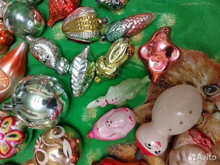 Елочные игрушки СССР