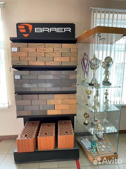 Кирпич облицовочный кладка limited терра Braer