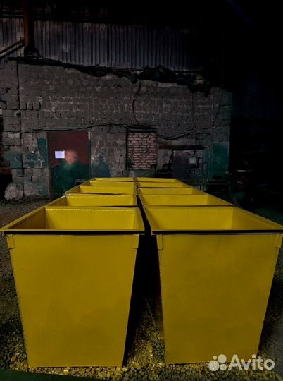 Мусорный контейнер 0.75 м3. Арт 51523