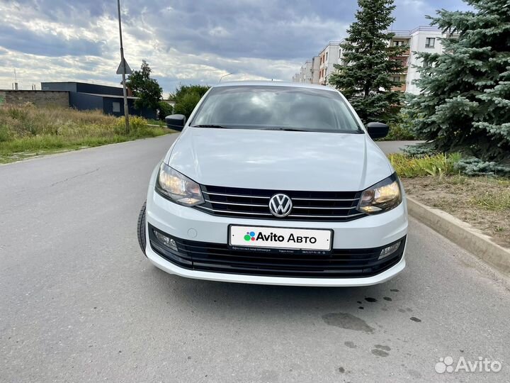 Volkswagen Polo 1.6 AT, 2017, 96 400 км