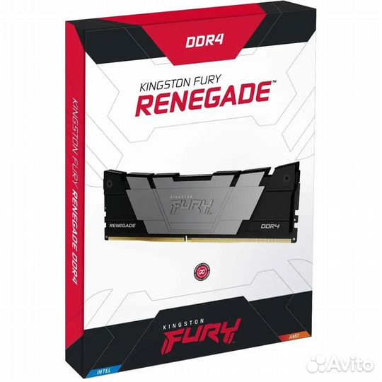 Модуль памяти Kingston 16GB DDR4 4000 fury Renegad