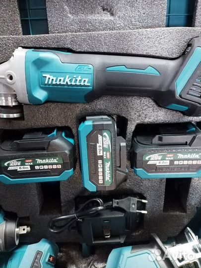 Набор бесщеточных инструментов Makita 6в1