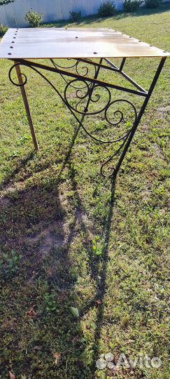 Дверь металлическая Б/у. Козырёк дверной