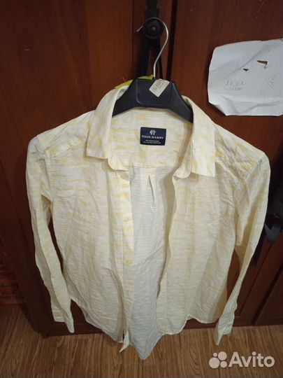 Рубашка школьная 164 170 для мальчика