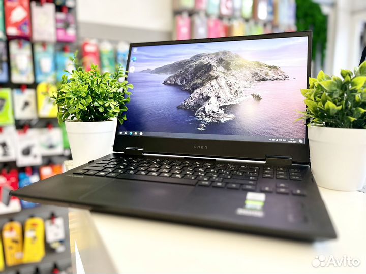 Мощный игровой HP: i7-10/16Gb/RXT3070