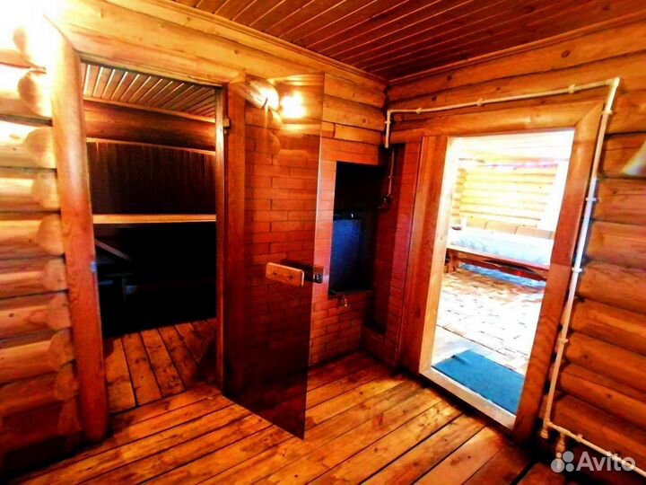 Баня с бассейном