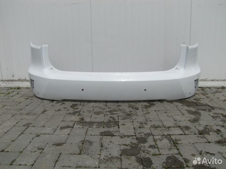 Lexus RX4 бампер задний цвет белый 2015-2020