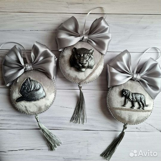 Елочные шары ручной работы