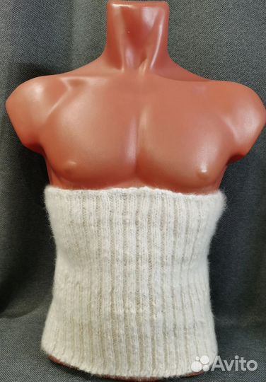 Согревающий пояс из собачьей пряжи