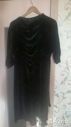 Бархатное платье