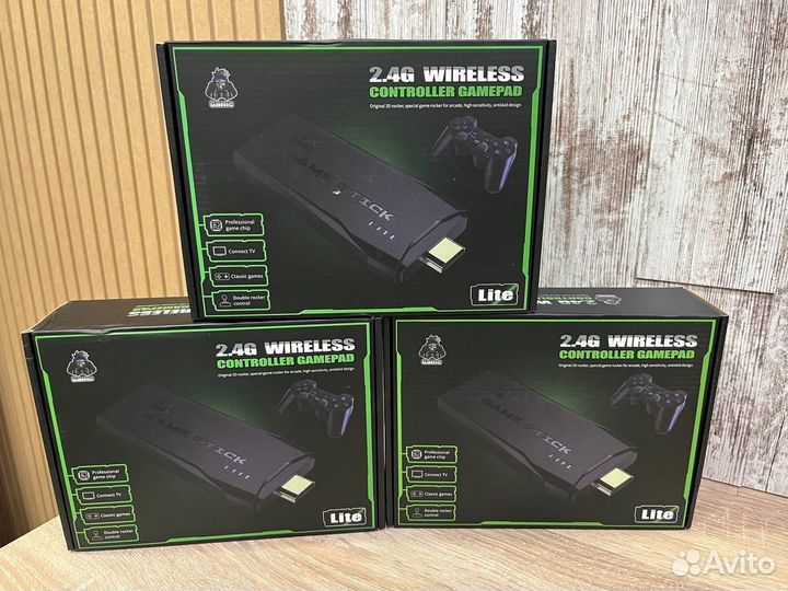 Игровая приставка консоль Game stick 64 gb