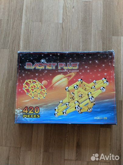 Конструктор магнетикс от 0до 99 лет