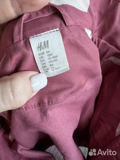 Куртка ветровка для девочки H&M 86