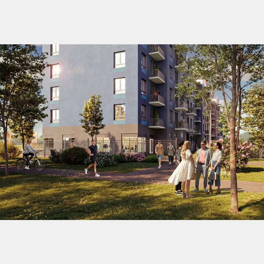 2-к. квартира, 53,6 м², 5/5 эт.
