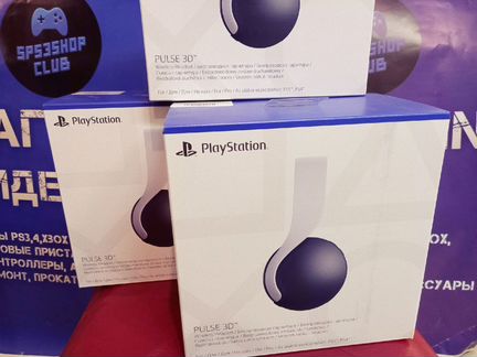 Наушники Pulse 3D, Elite, Platinum PS5, PS4, PS VR