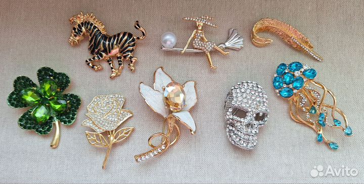 Брошь брошка броши
