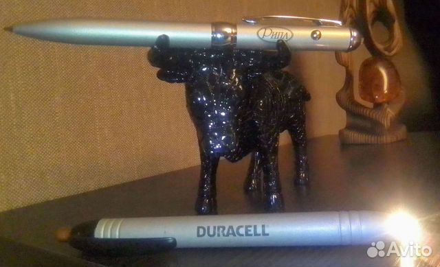 Ручка фонарь детектор валлют