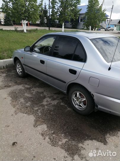 Hyundai Accent 1.5 МТ, 2008, 145 000 км