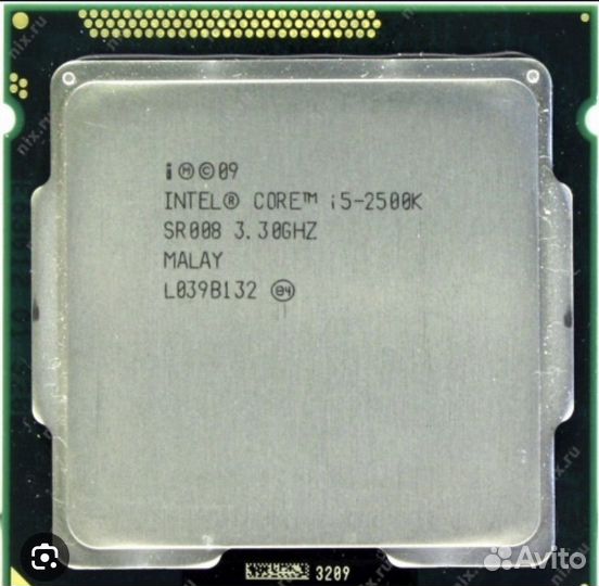Процессор intel core i5 2500k