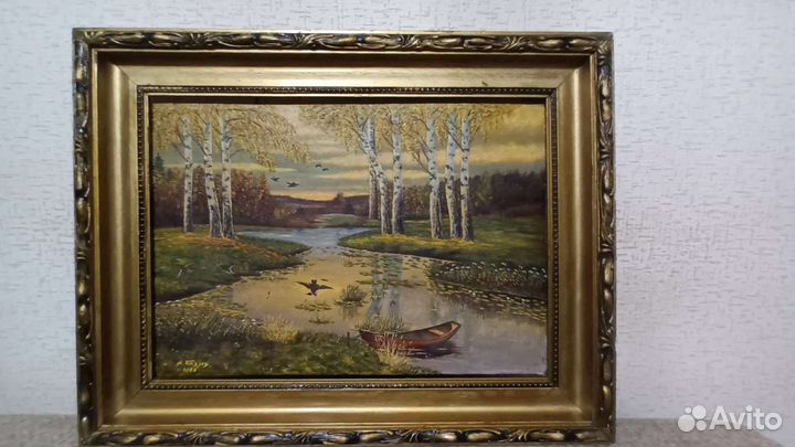 Картина х/м. 1969 г. Худ. А. Козлов