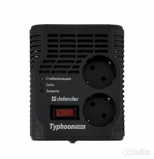 Стабилизатор напряжения Defender AVR Typhoon 1000