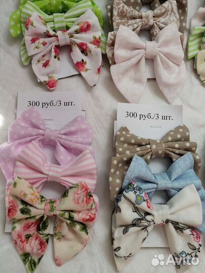 Бантики ручной работы