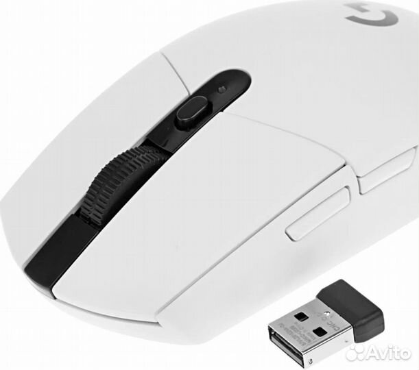 Мышь беспроводная Logitech G304 белый
