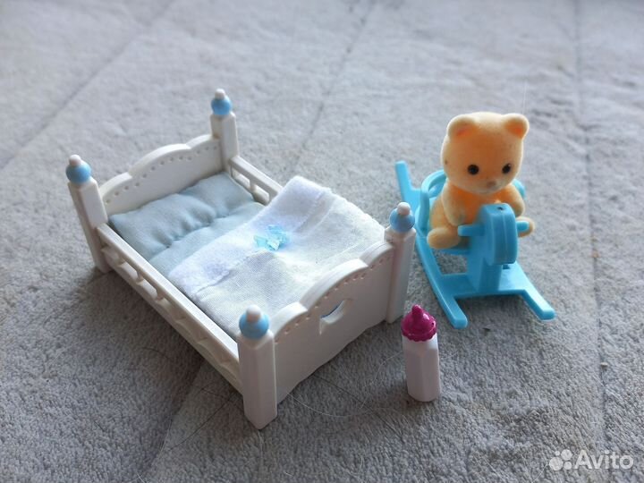 Sylvanian families малыши с наборами